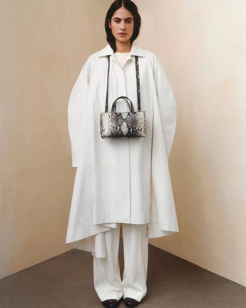 Ready for spring with our “black-and-white python“ accessories.