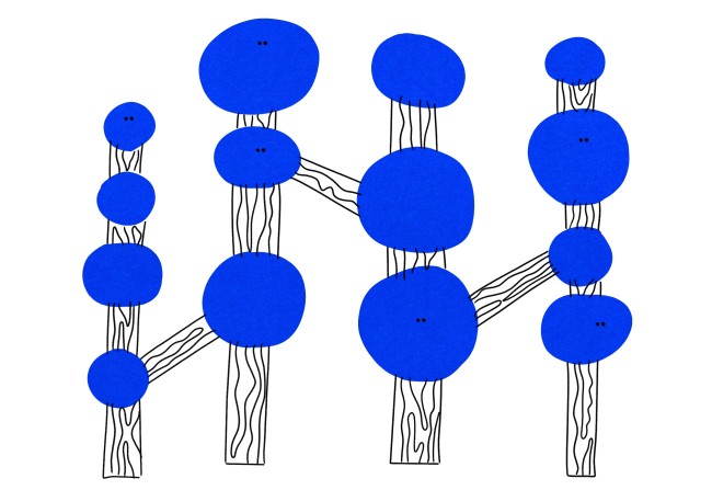 Drzewo skojarzeń, ilustracja Oli Niepsuj