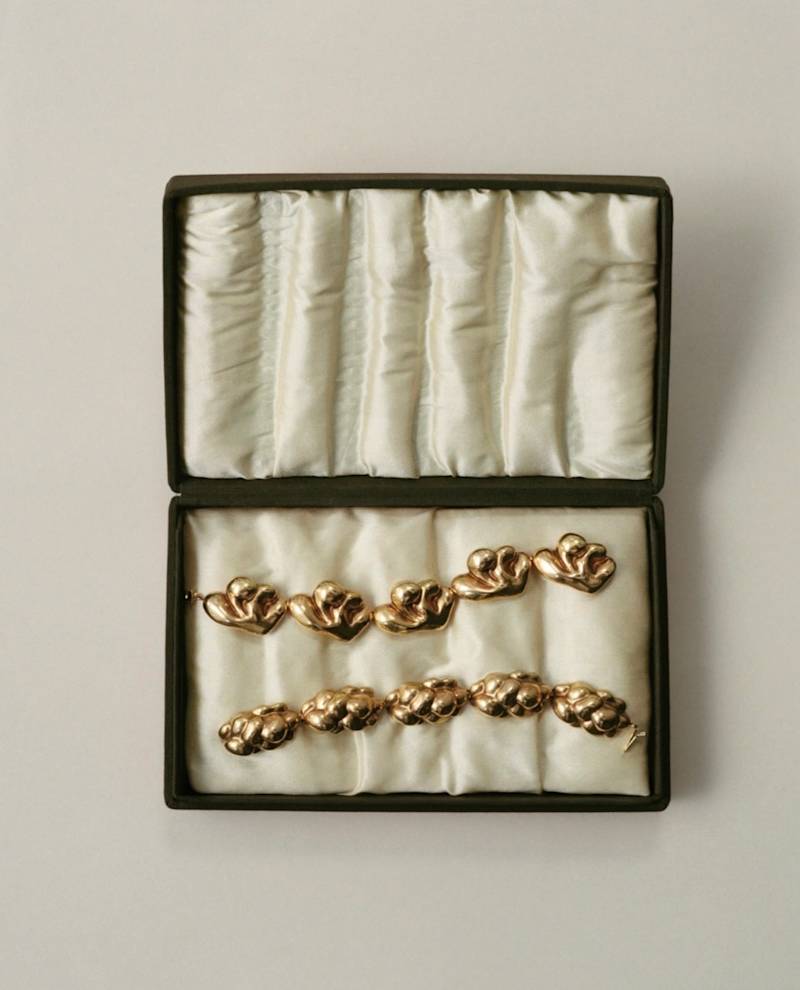 Chylak’s first jewellery collection is inspired by traditional baked goods from different regions of Poland.