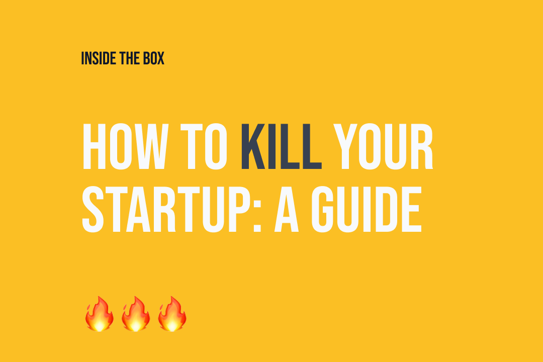kill your startup cover