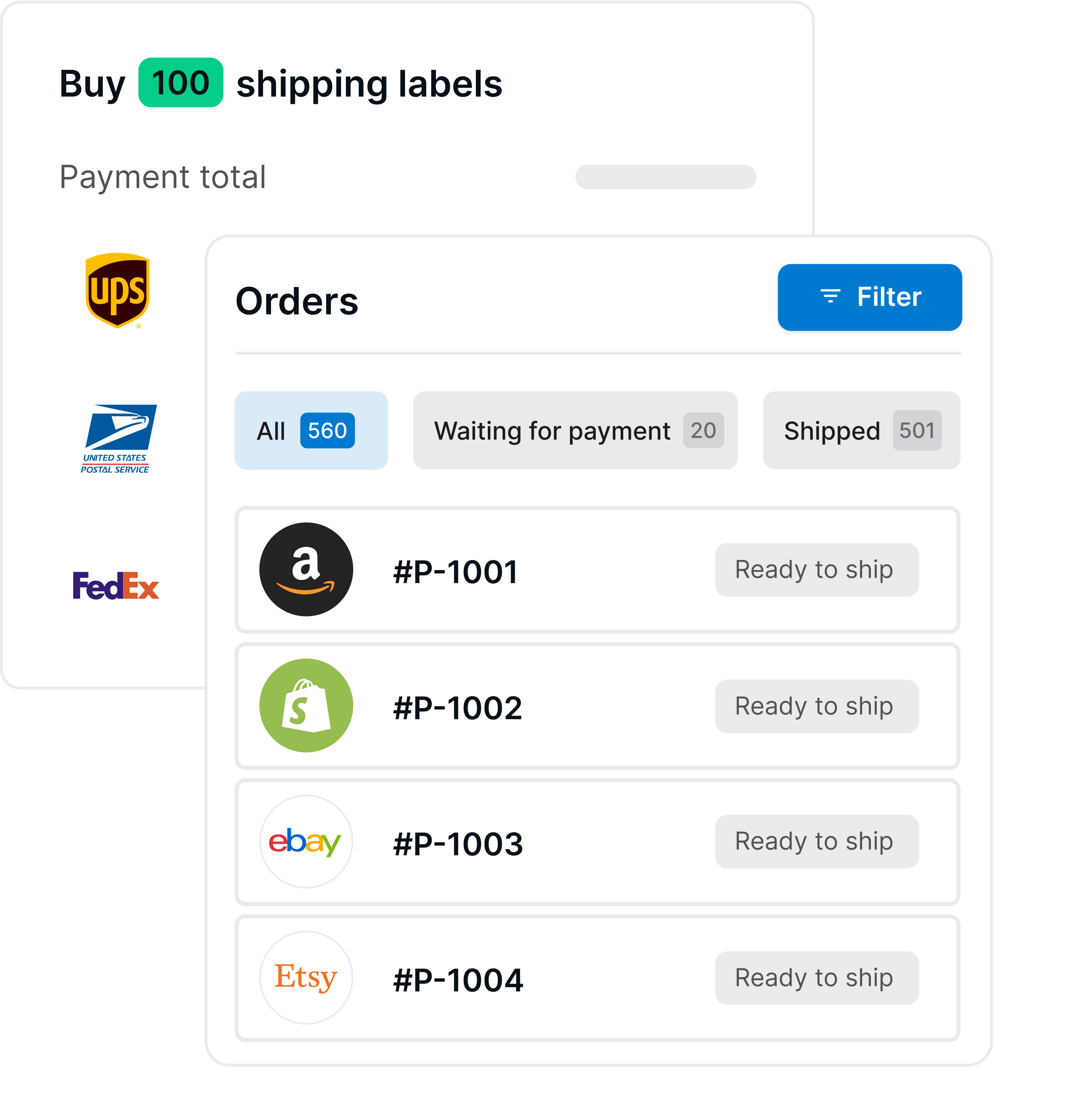 Manage your orders