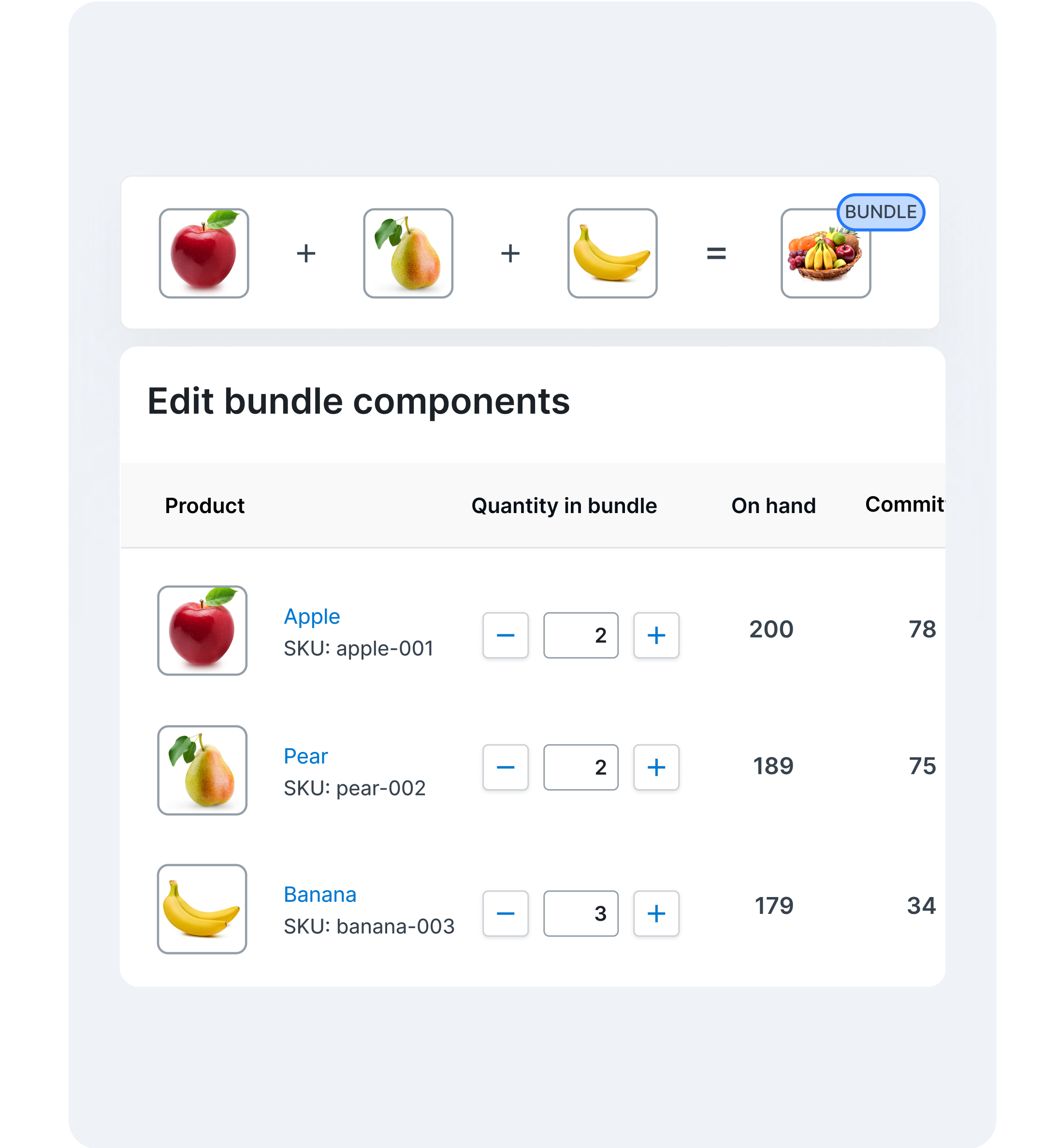bundles
