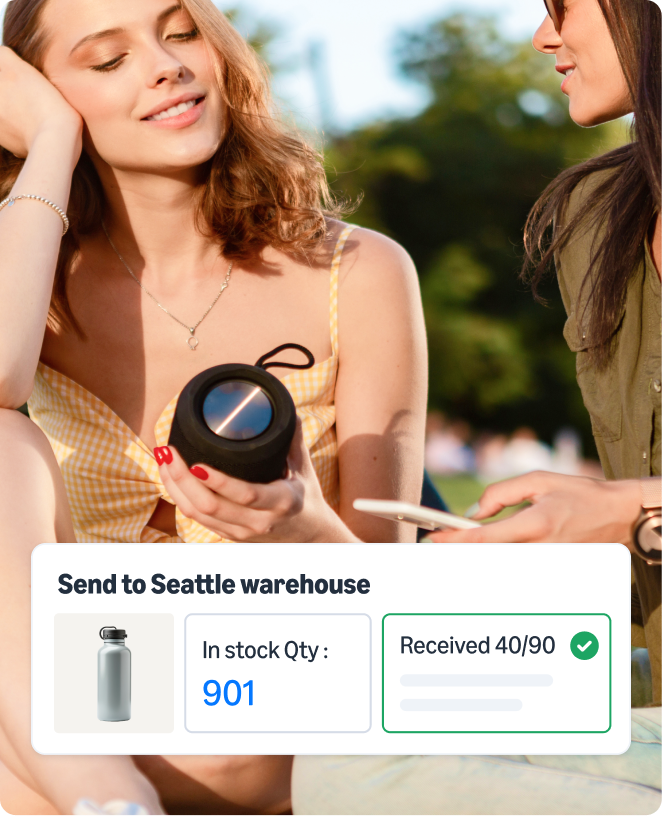 Send to Seattle warehouse 