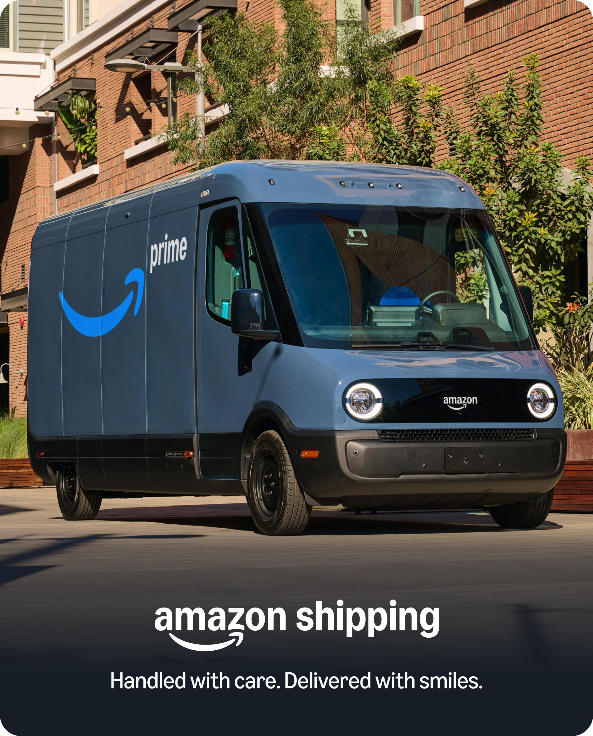 Amazon Shipping van