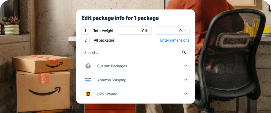 Package info 