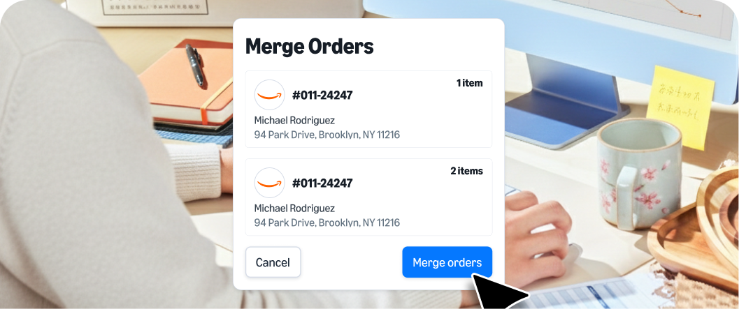 Merge orders 