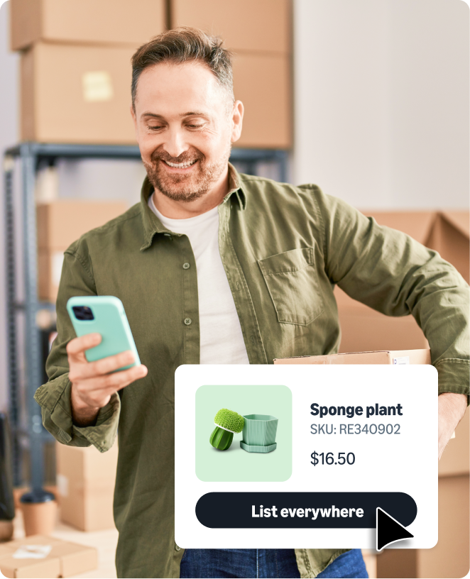 Sponge plant guy phone 