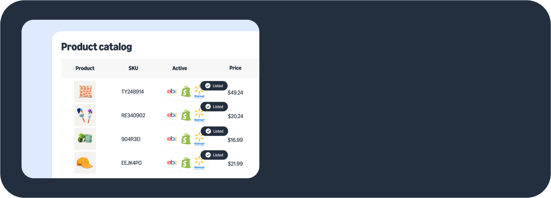 Introducing Veeqo Listings: List once, sell everywhere.