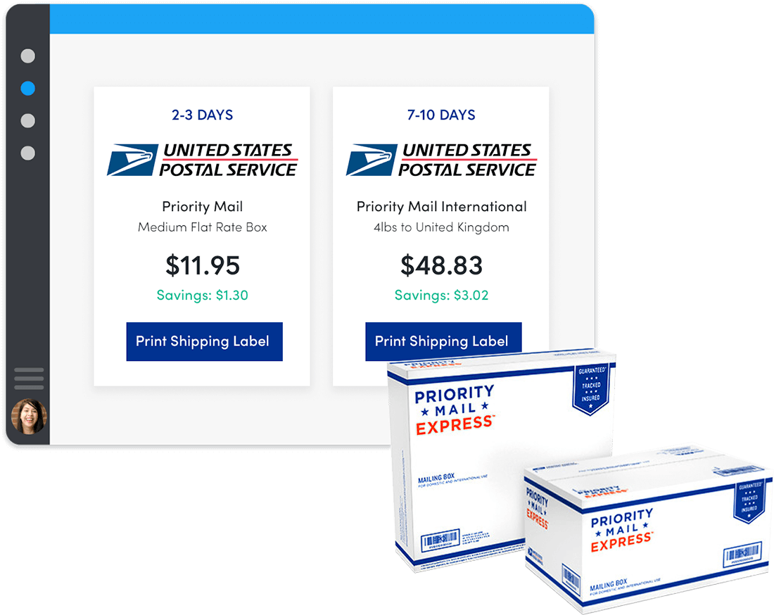 The cheapest USPS shipping rates