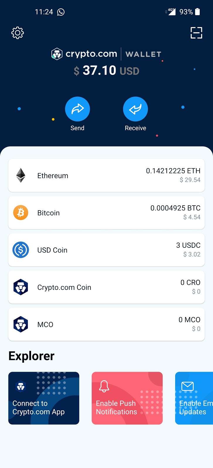 blockchain wallet account