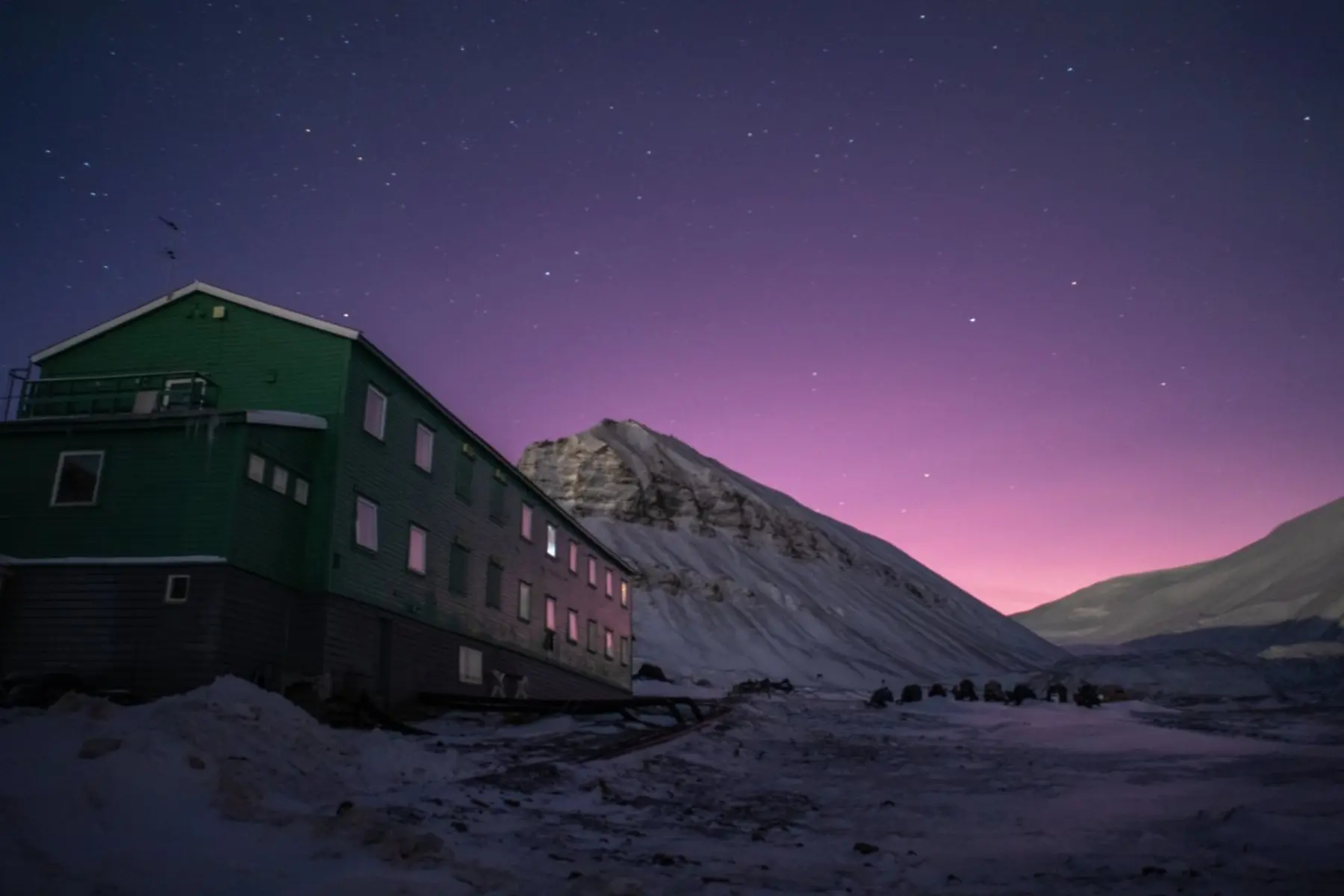 Coal Miners Cabins Hotel Svalbard
