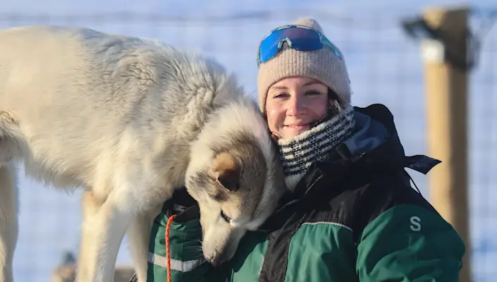 Dogsledding in Bolterdalen - Hurtigruten Svalbard - Photo Eveline Lunde