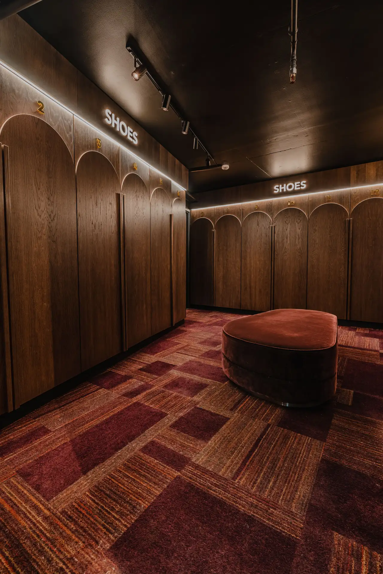 Funken Lodge - Shoe and luggage room