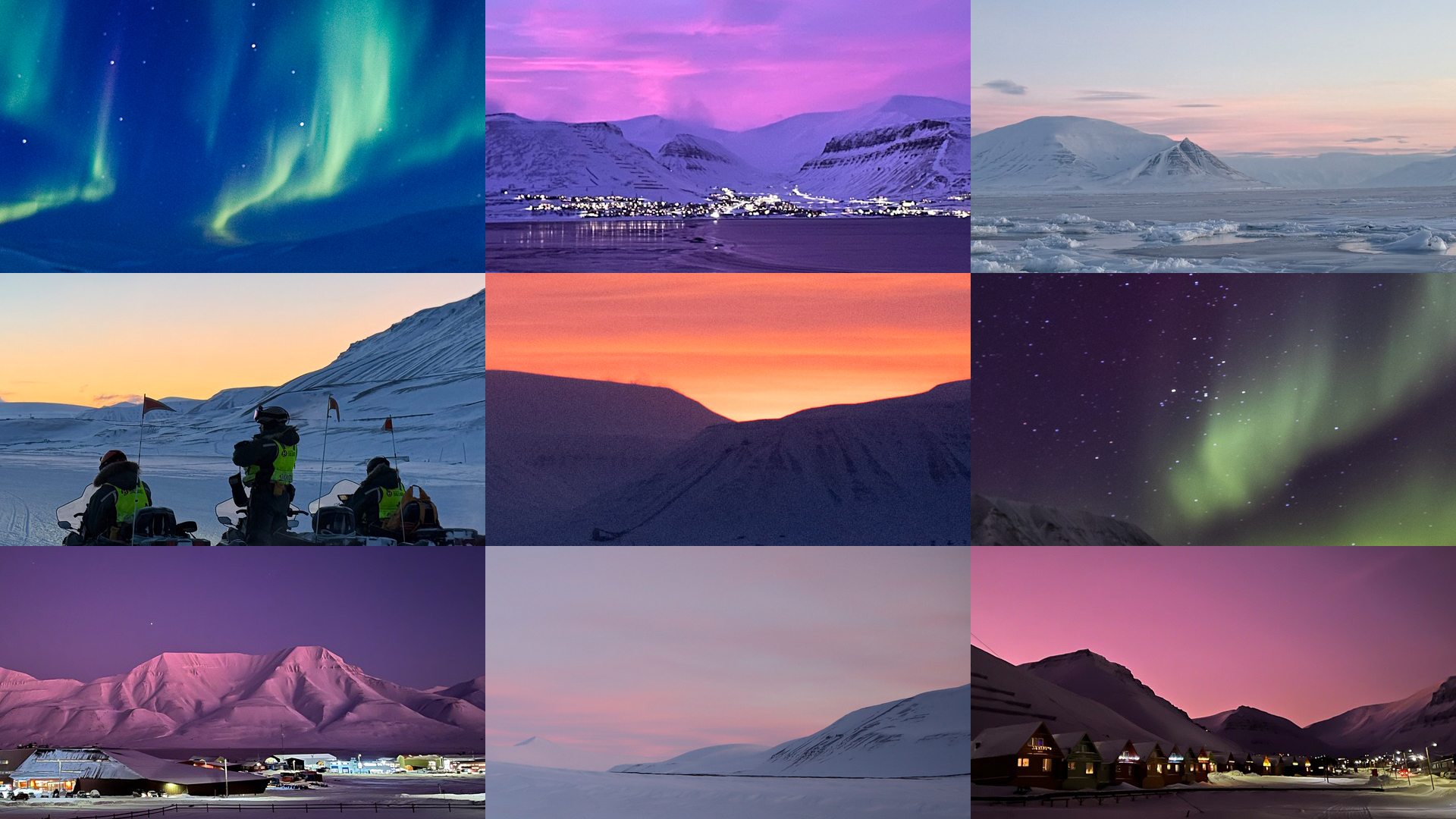 February collage_Hurtigruten Svalbard