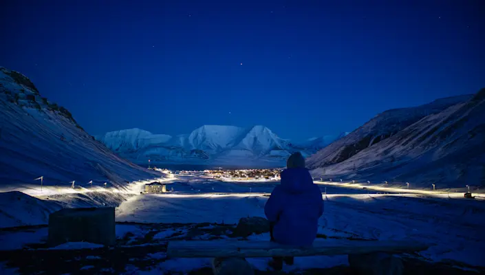 Longyearbyen in January_Hurtigruten Svalbard
