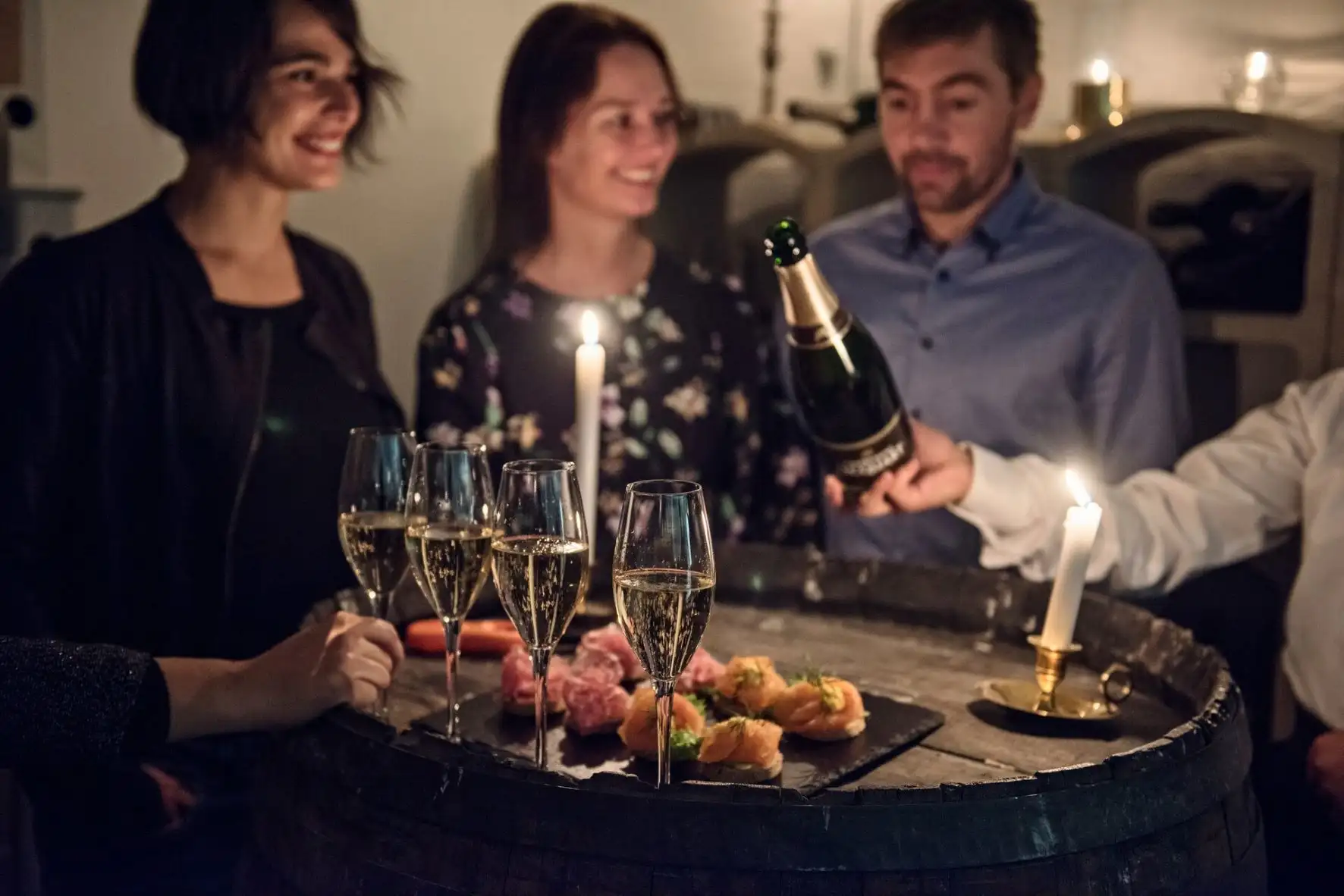 Funken Lodge - Champagne Tasting - Photo Agurtxane Concellon