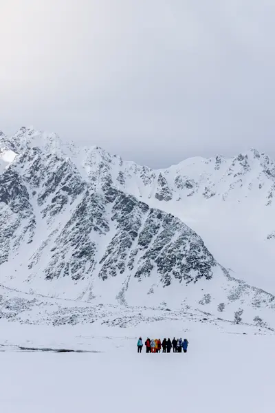 Landing-during-Svalbard-Adventure-Mini-Cruise-MS-Serenissima-Hurtigruten-Svalbard