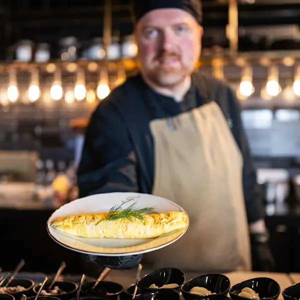 Funken Lodge - Breakfast - Omelette