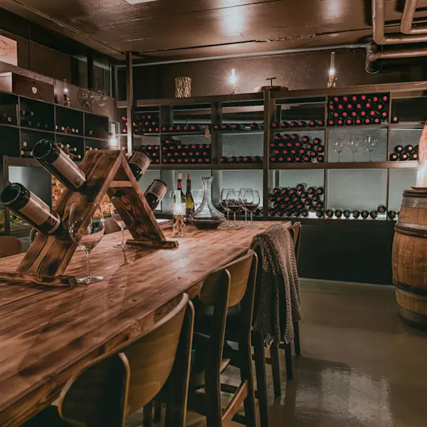 Funken Lodge - Wine Cellar - Photo Ragnhild Utne