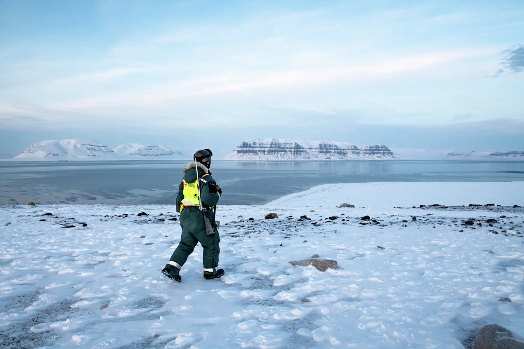 Snowmobile safari to Elveneset - Hurtigruten Svalbard - Photo Thomas Griesbeck
