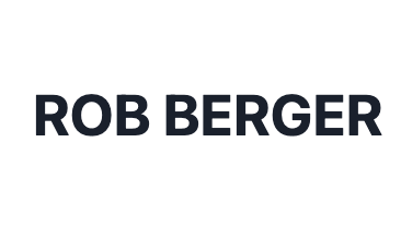 ROB BERGER text logo