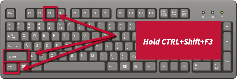 WinCTRLShiftF3Keyboard_support 