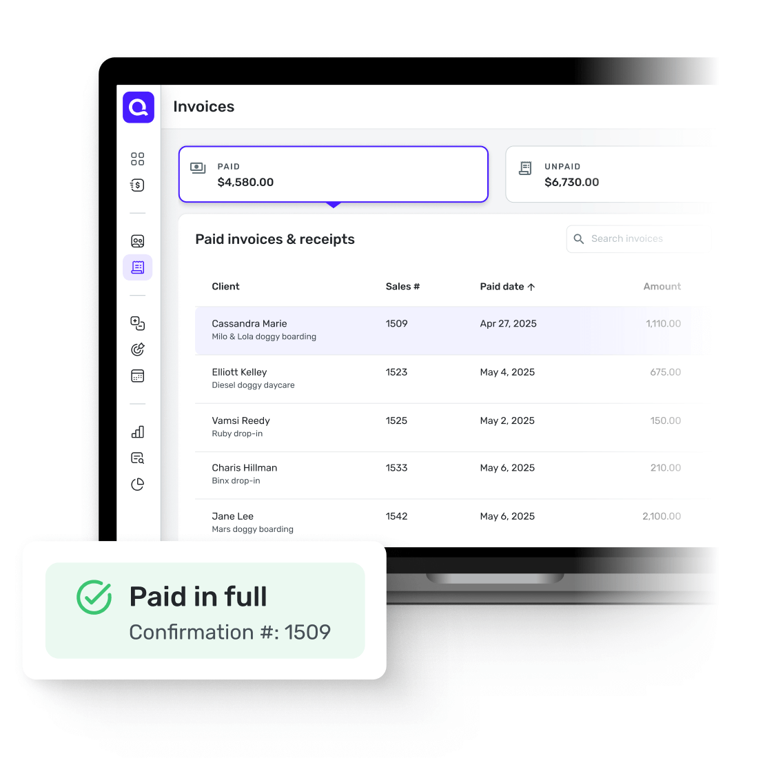 Smart tools to help you get paid faster