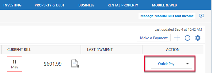 WinBillsIncomeQuickPay_support 