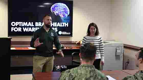 Jennifer Zientz WITH Virginia High Performance during SMART training at Center for BrainHealth.