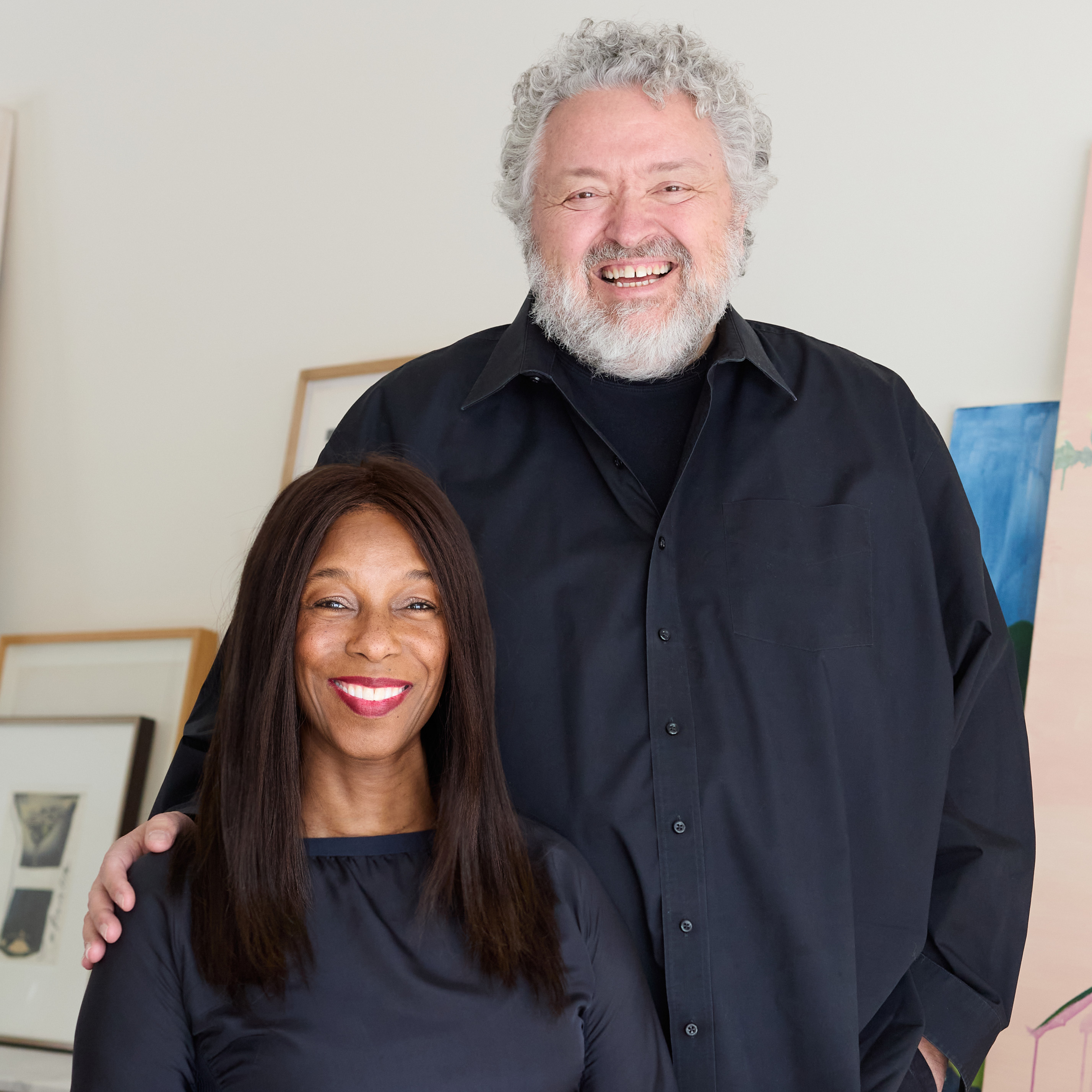 Aiyemobisi “Bisi” Williams and Bruce Mau, co-founders, Massive Change Network