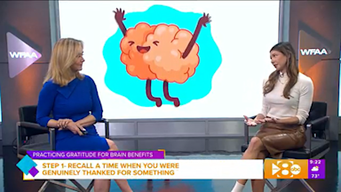 Practicing Gratitude for Brain Health: Step 1 - Recall a time when you were genuinely thanked for something.
