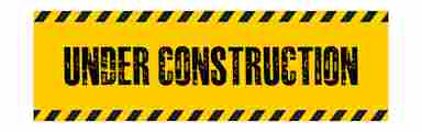 Graphic of sign that says "Under Construction."