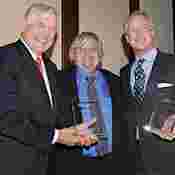 Daryl Johnston and Lee Roy Jordan, Legacy Award recipients 2012