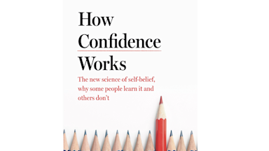 Cropped image of the book cover for Ian Robertson's How Confidence Works.