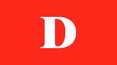 D Magazine logo, with white text on a red background.