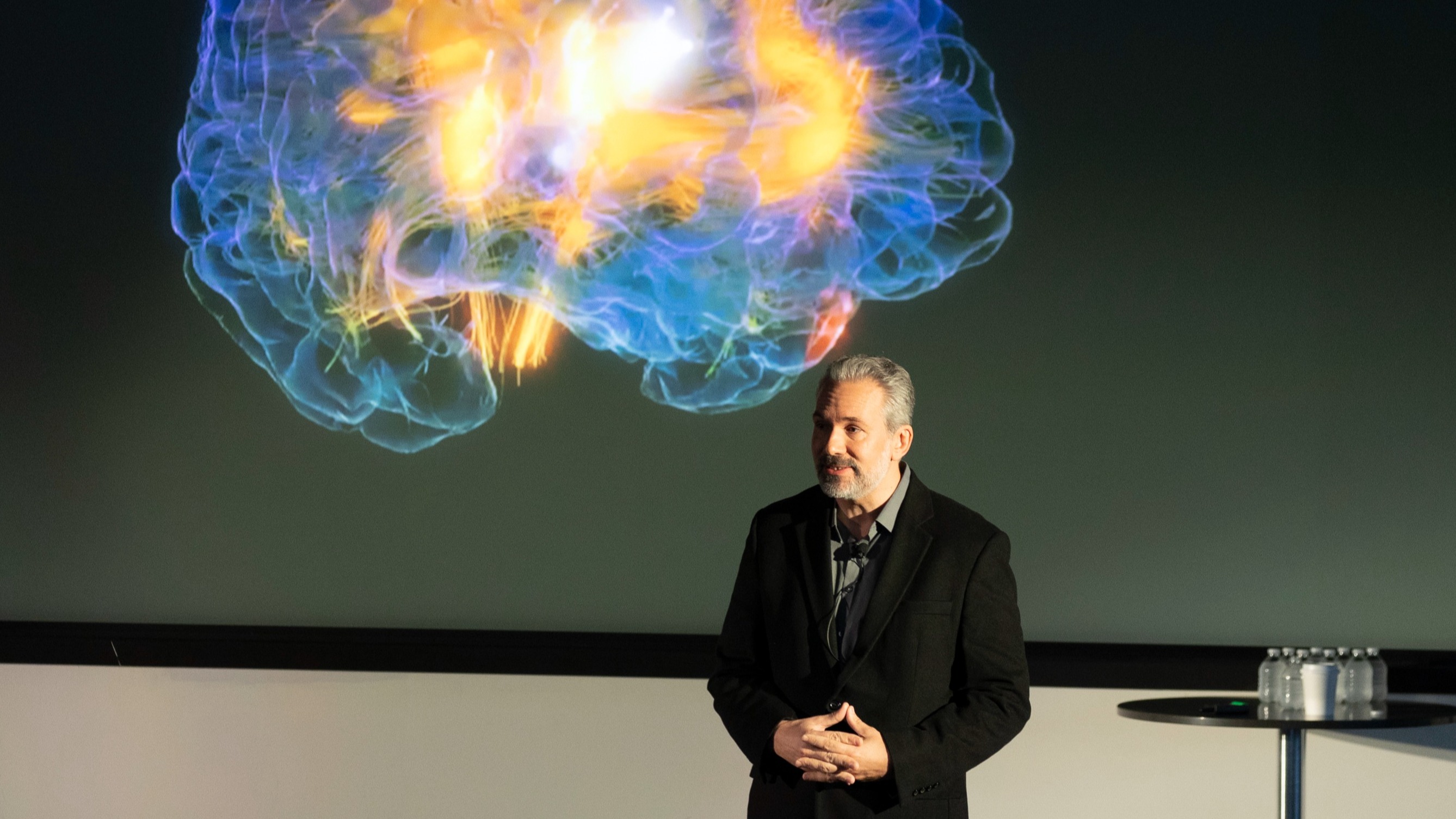 Dan Krawczyk, PhD, at Brain³ Summit.