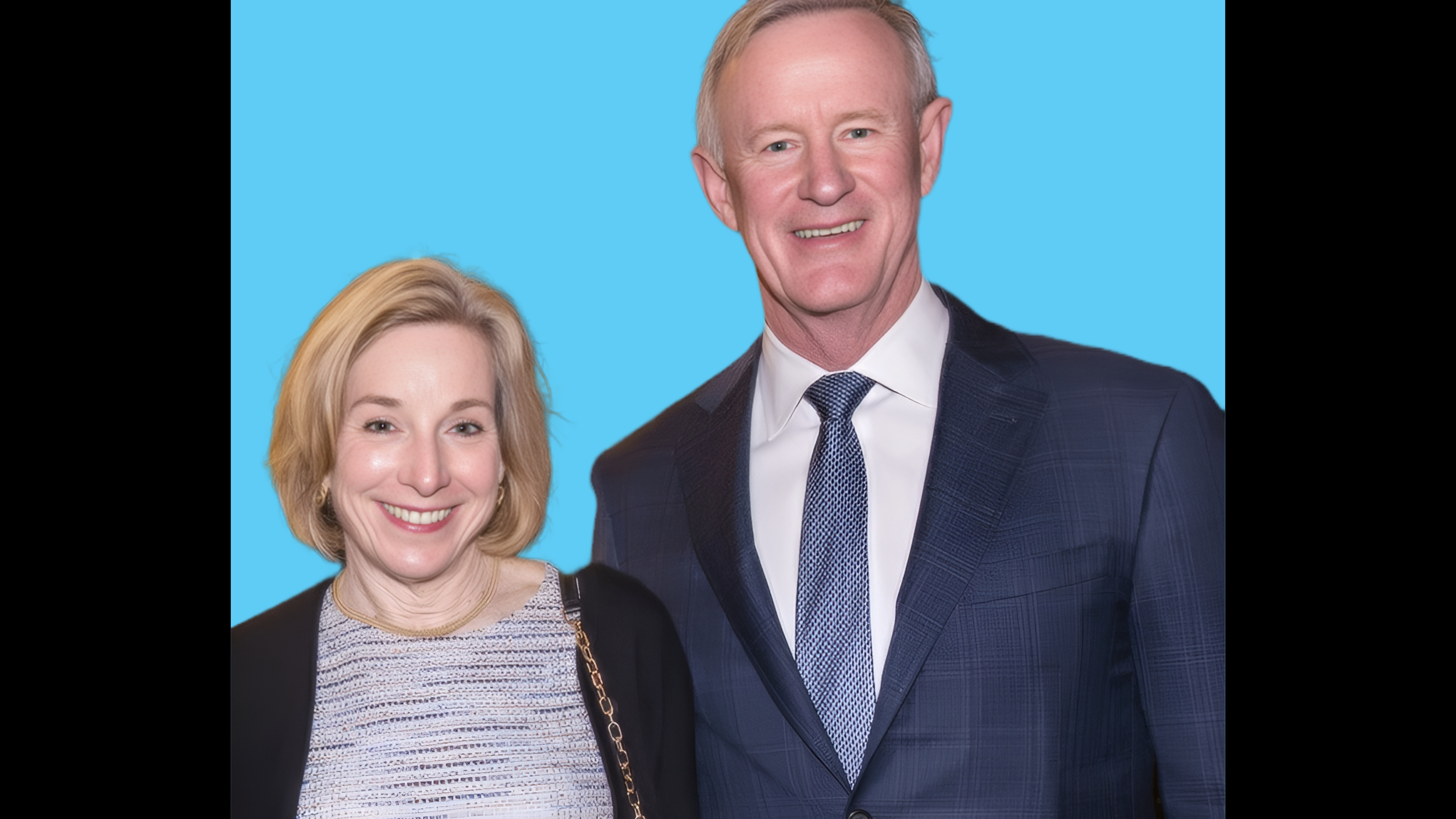 Admiral William McRaven (ret.) and his wife Georgeann at Center for BrainHealth, part of The University of Texas at Dallas.