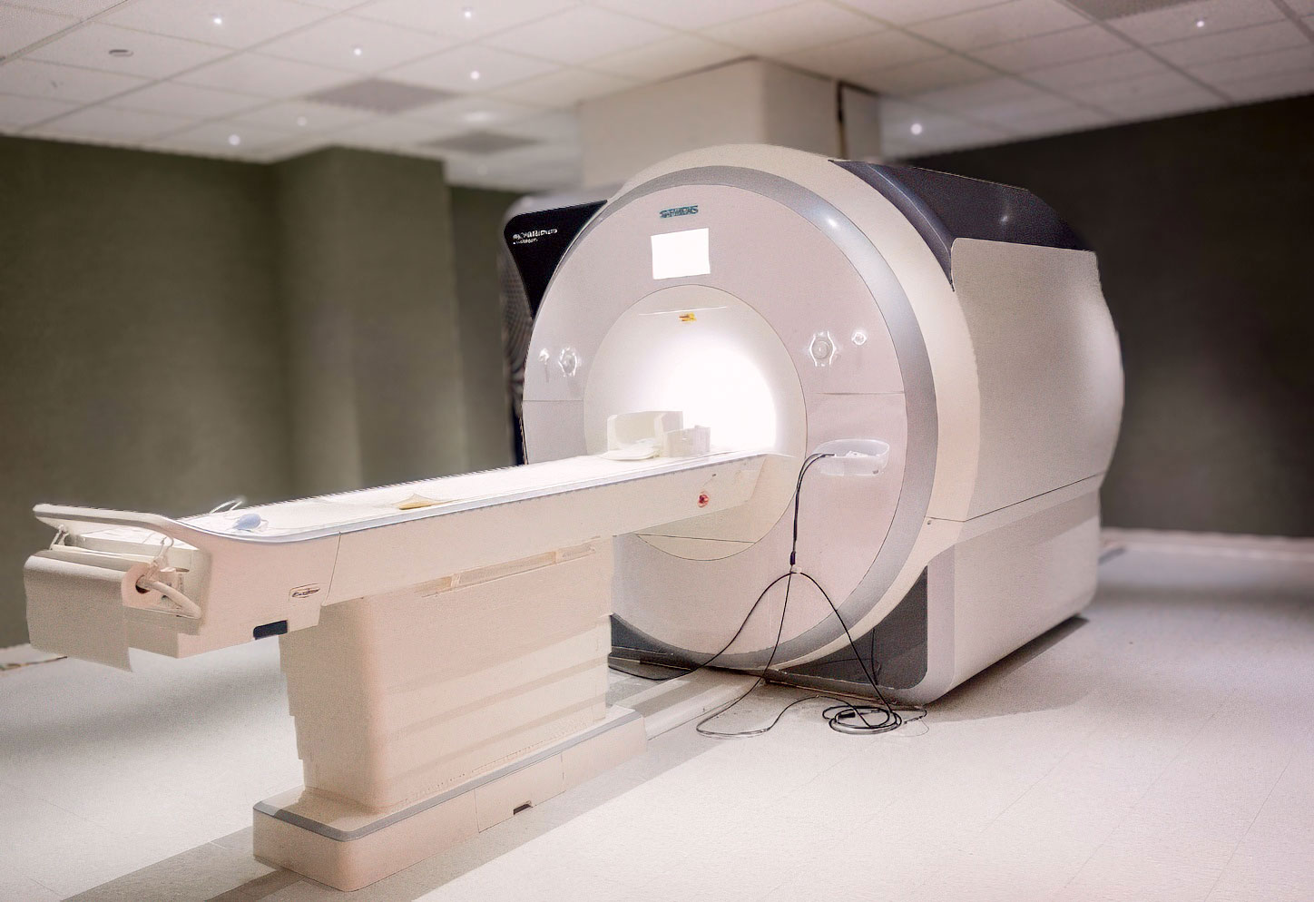 One of two Siemens 3T Prisma scanners utilizing Syngo MR E11 software at the Sammons BrainHealth Imaging Center, located inside Center for BrainHealth, part of UT Dallas.