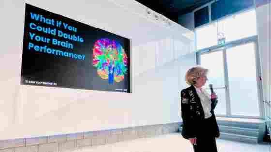 Dr. Sandi Chapman was part of the Think Exponential panel at COP28 in Dubai, asking what if you could double your brain performance?