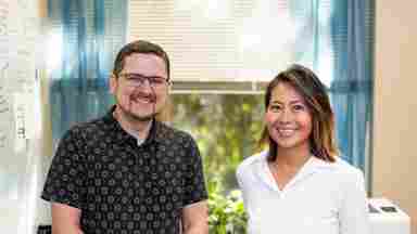 Psychology doctoral student Tracy W. Brown and Dr. Francesca Filbey MS ’97 studied whether poorer learning and memory performance in individuals with cannabis use disorder are due to cannabis-related sleep problems.