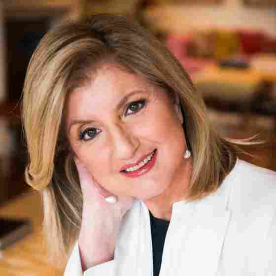 Arianna Huffington, founder and CEO of Thrive, the founder of The Huffington Post headshot