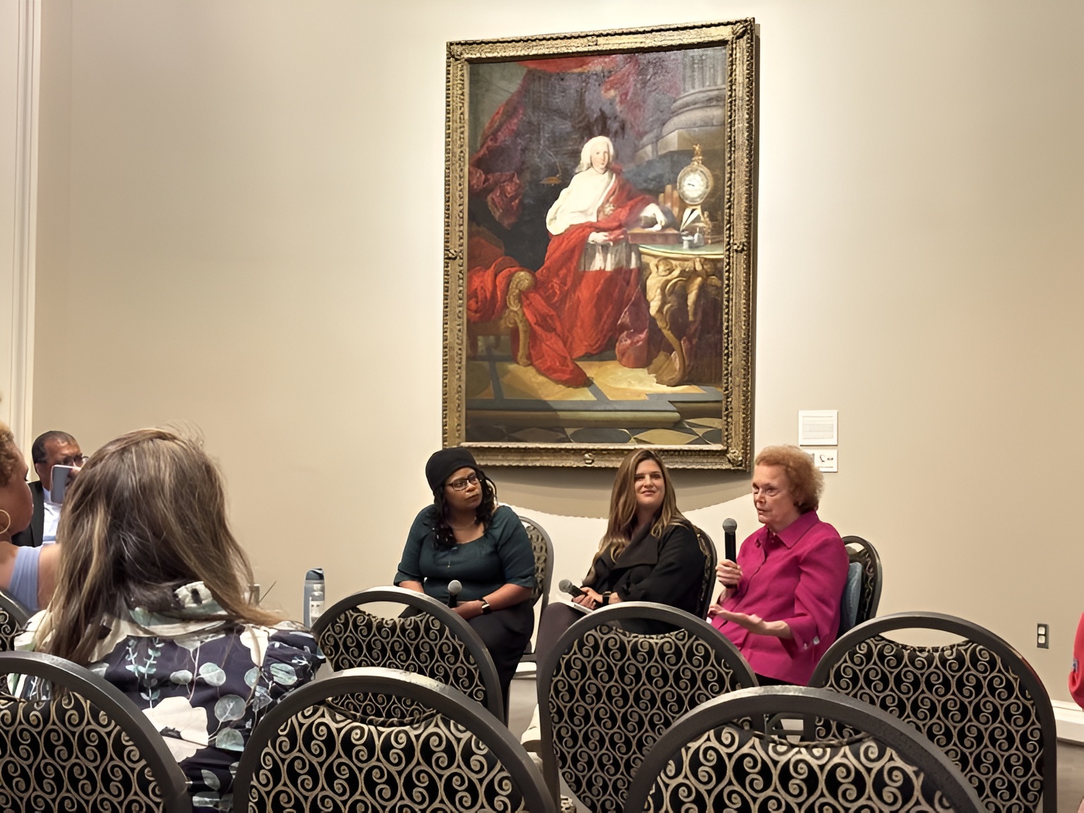 A panel held at Meadows Museum with Bonnie Pitman