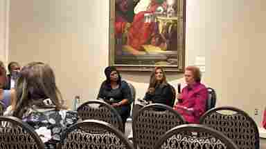 A panel held at Meadows Museum with Bonnie Pitman