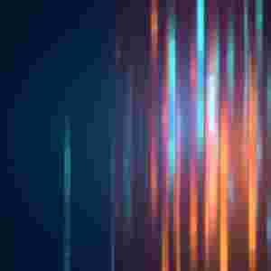 Abstract. Multicolor Background with orange, red, blue, turquoise strips.