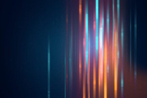 Abstract. Multicolor Background with orange, red, blue, turquoise strips. 