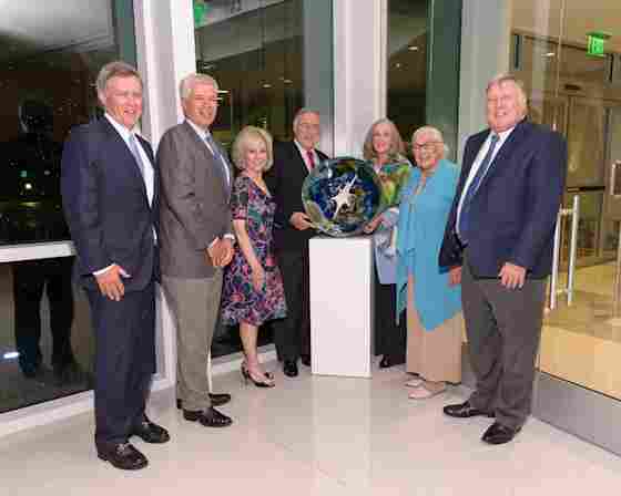Honorable Dan Branch, Alfred Branch, Sandra Chapman, Charles Branch Jr., Susan Hockfield, Sylvia Branch, Richard Benson JV4_8825.jpg