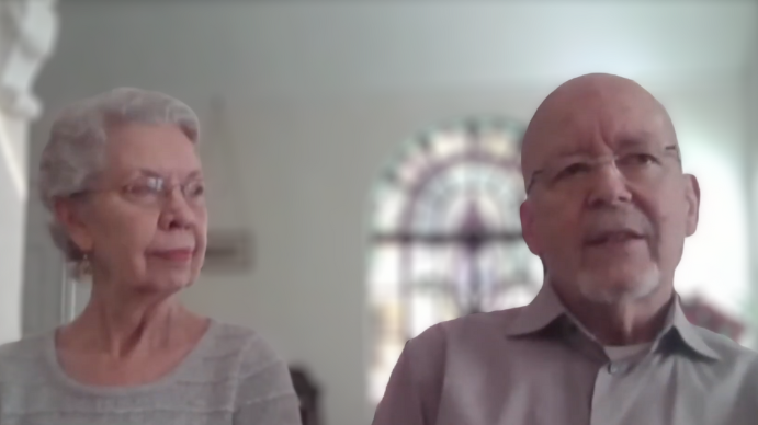 Dick and Joan Casper discuss letting go of anger after receiving an Alzheimer's diagnosis. 