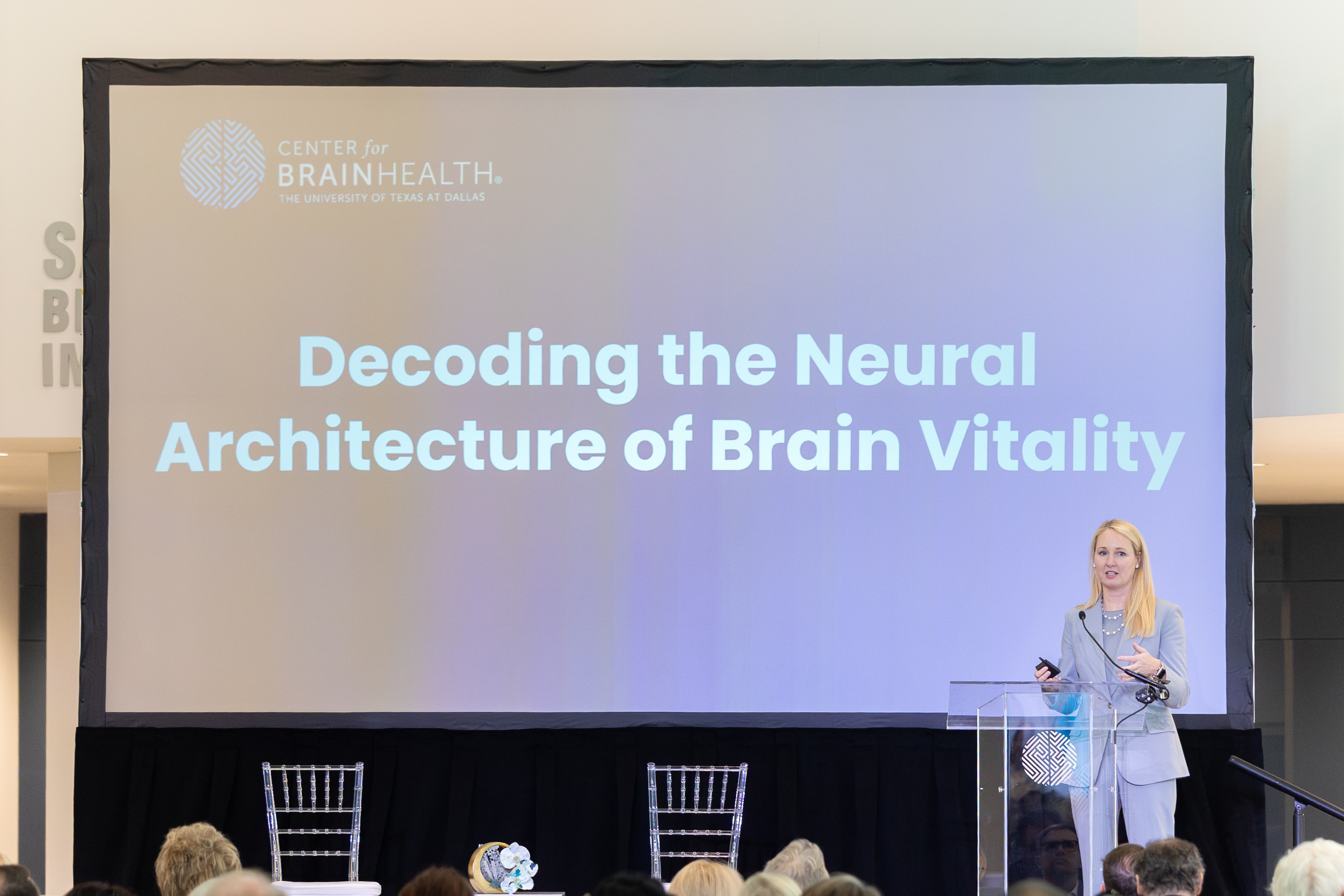 Scientist Robyn A. Honea, PhD, presents at Center for BrainHealth in Dallas, Texas duriing BrainHealth Week 2026.