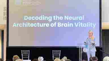 Scientist Robyn A. Honea, PhD, presents at Center for BrainHealth in Dallas, Texas duriing BrainHealth Week 2026.