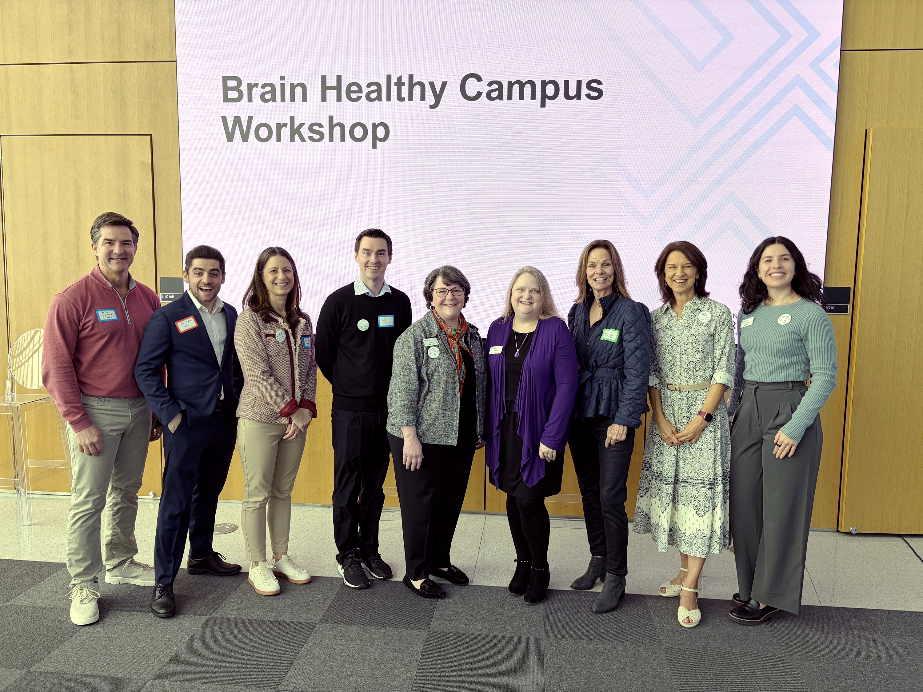 The Brain Healthy Campus Collaborative leads in a workshop for college students during BrainHealth Week 2026 in Dallas, Texas.